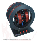 Three-Axis Helmholtz Coils, 200 Gauss (SpinCoil-XYZ-200)